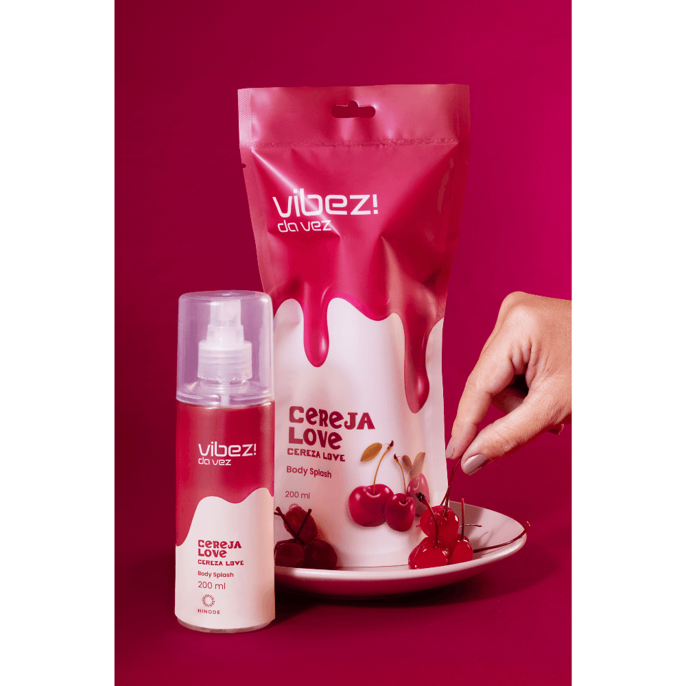 Imagem 4 de Body Splash Cereja Love Vibez da Vez! 200ml